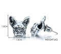 French Bulldog Earrings - Peachy Keen Boutique