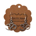 Aum Symbol Earrings - Peachy Keen Boutique