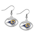 LA Rams Earrings - Peachy Keen Boutique