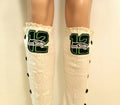 Seahawks Leg Warmers and or Beanie - Peachy Keen Boutique